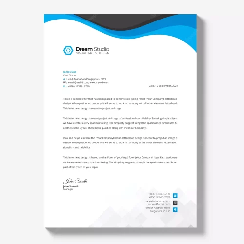 Letterhead Examples