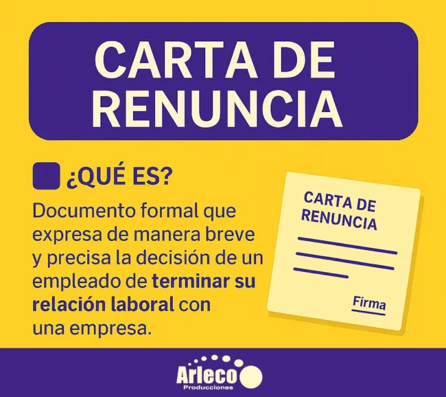 Carta de Renuncia