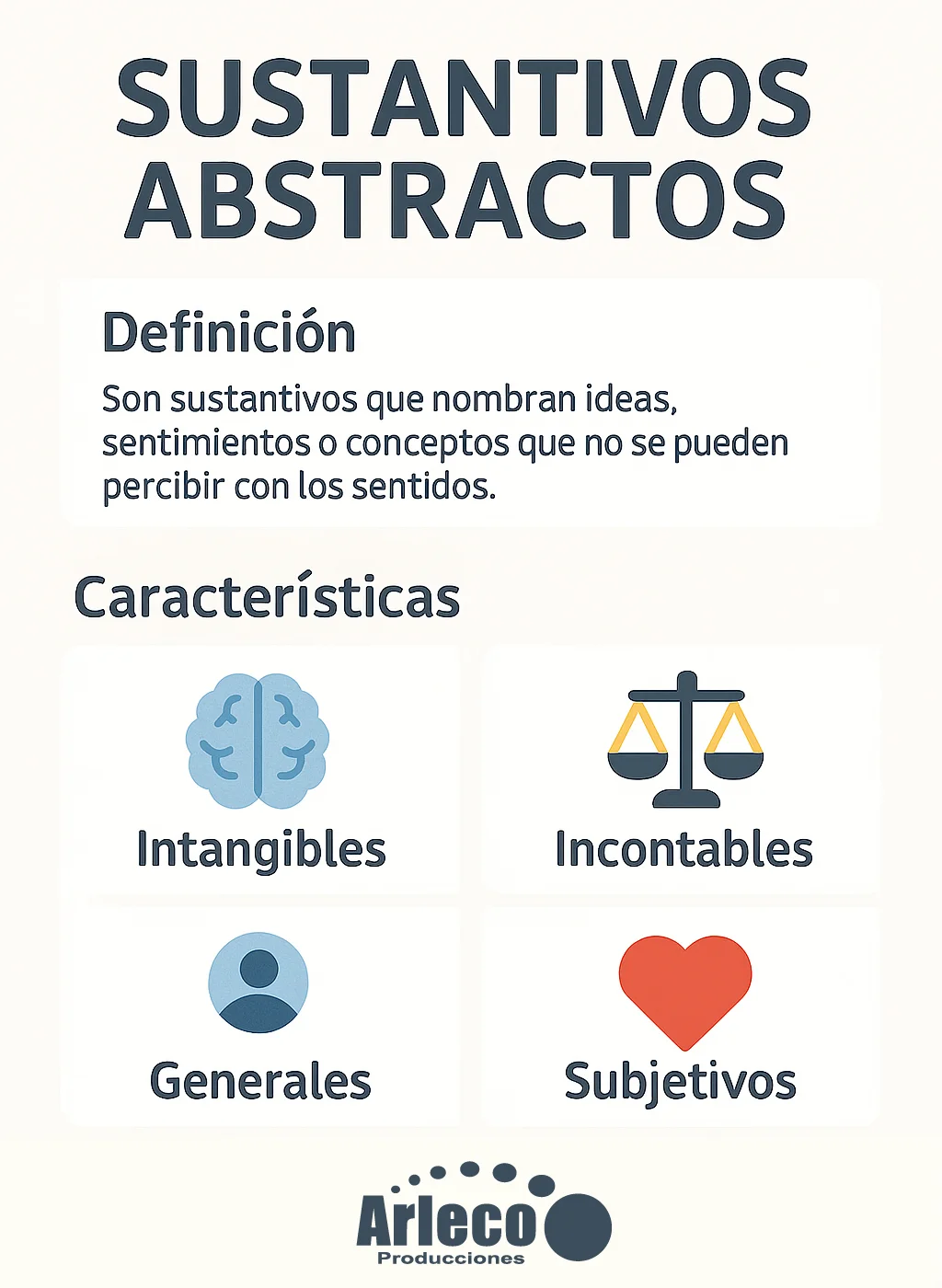 Sustantivos Abstractos